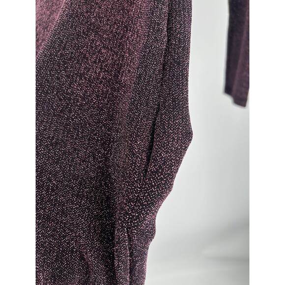 Opal Gown By Line & Dot Women’s XS Rent The Runway $148 Purple Sparkle 70s - Picture 14 of 14
